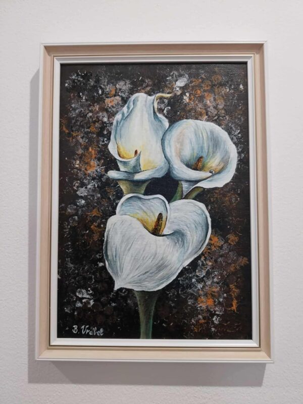 Kálák – akrilfestmény (keretezett)